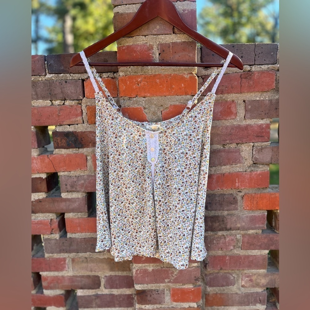 Floral Lace Tank